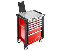 Facom JET.WA5 - Kit Propreté - Adapté aux Servantes JET - Extension de Plan de Travail - Support Bouteilles - Support Rouleau Papier - Bac à Dechets 25 L Noir