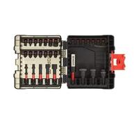 FACOM Jeu de 24 Embouts Impacts et Accessoires 1/4 " - 30 Pièces pour Vissage - EN.1J30PB