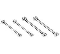 FACOM Jeu de 4 Clés Tuyauter avec Toile - Tête 6 Pans - Manche Court - 43.J4PF