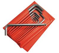 FACOM - Jeu de 6 Clés Mâles Coudées 6 Pans - 83SH.JP9A - Clés Allen - 4 Types de Dimensions et de Têtes - Étui Compact à Volet Rabattable - Matériau Robuste - Pour Particuliers et Professionnels