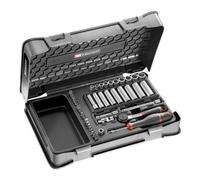 Coffret clé à cliquet + douilles longues 1/4'' FACOM R.2BLPB