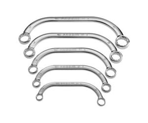 Facom Jeu de clés polygonales métriques Facom demi-lune dans une boîte, 5 pcs. Quantité:1