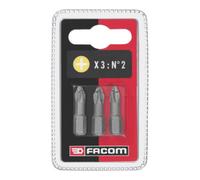 Facom Jeu d'embouts Facom série 1 High Perf, PH2, 3 pièces Quantité:1