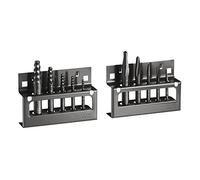 FACOM - Jeu d'extracteurs - 285.JS10 - 5 Extracteurs de Goujons Pas à Droite et 5 Forets Coniques Adaptés - Coffret Plastique - Matériau Durable de Qualité - Convient à un Usage Professionnel