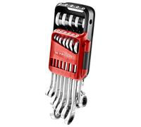 Jeu de 12 clés mixtes à cliquet métriques et en pouces - FACOM - 467B.JP12