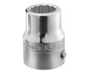 FACOM K.1'B Douilles 12 Pans, Argent, 3/4", 52,5 mm