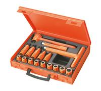 Facom Kit d'outils isolés 1000 Volts Facom série VSE avec douilles 1/2", 17 pièces Quantité:1
