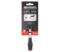 Facom Cliquet réversible R.360 1/4 (6,3 mm) 120 mm