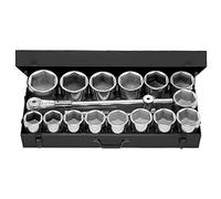 Facom M.441E Coffret cliquet et douilles 1" - 6 pans de 58 à 10mm