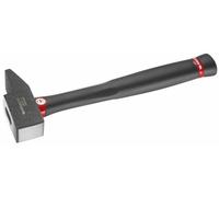 FACOM - Marteau de Mécanicien Rivoir - 200C.36 - Manche de Sécurité Ergonomique Noyau Graphite - Faibles Vibrations de Frappe - Pour Plier, Pointer et Redresser le Métal - Grande Robustesse