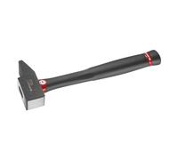 FACOM - Marteau de Mécanicien Rivoir - 200C.40 - Manche de Sécurité Ergonomique Noyau Graphite - Faibles Vibrations de Frappe - Pour Plier, Pointer et Redresser le Métal - Grande Robustesse