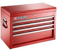 Facom Métallique 4 Tiroirs Coffre a Outils, 4 Compartiments, Large