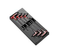 FACOM MOD.89TXA Module 7 Clé mâles Torx poignées en T Tête, Multicolore