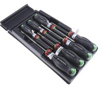 Facom MOD.ATX Modules de 7 TOURNEVIS PROTWIST® pour vis TORX PLUS® en plateau thermoformé - 840g, Noir