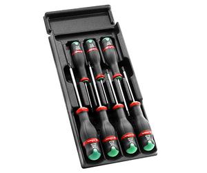 Facom MOD.ATXR Modules de 7 TOURNEVIS PROTWIST® pour vis TORX PLUS® Tamper Resistant en plateau thermoformé - 840g