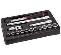FACOM MOD.S161-112U Jeu de Module douilles 12 Pans en pouces, Multicolore, 1/2", Set de 15 Pièces