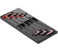 Facom Module 7 Clé mâles Torx poignées en T Tête, Multicolore, 7 Pièces