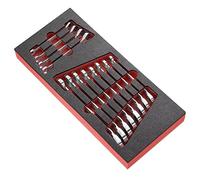 FACOM - Module de 12 Clés Plates Mixte en Pouces - MODM.467JU12 - Plateau en Mousse - Matériau Robuste et Durable - Outillage à Main pour Professionnels et Particuliers