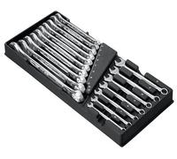 Facom MOD.440-1XL Jeu de clés à cliquet à charnière modulaire 17 pièces