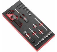 FACOM Module d'outils douilles/cliquet 1/4 - compartiment d'insertion en mousse