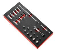 FACOM - Module mousse cliquet à verrrouillage 1/4"" et douilles en pouces - MODM.RL1U