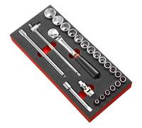 FACOM MODULE MOUSSE DOUILLES 1/2' 6P