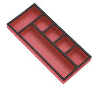 FACOM - Module Mousse Rangement pour Petites Pièces - PM.384 - Mousse de Protection Mallette de Rangement ou Boîte à Outils - 6 Cases de 3 Tailles Différentes pour Visseries, Cosses, Rivets et Joints
