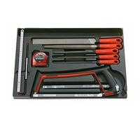 Facom Module plastique – limes, outils de mesure, scies – 10 pièces