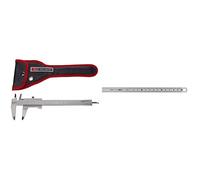 FACOM Pied à coulisse intérieur/extérieur/profondeur 2520.00PB - Bloc inox 2 faces 2 000 mm - Mesureur de dimensions - Acier inoxydable - 0 à 150 mm - Précision environ 0,05 mm