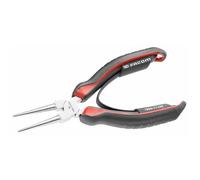 Facom Pince à bec rond 189A.17CPE – 170 mm – Acier allié – Rouge/Noir
