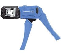 FACOM - Pince à Sertir les Connecteurs Téléphoniques - 985902 - Outillage Électricien - Spécial Électrotechnique - Livrée avec 1 Valise avec la Matrice 986022 pour Connecteurs RJ45