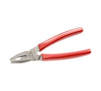 Facom 187A.16G Universelle pinces avec poignée en PVC sculptée, Rouge, 160 mm