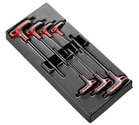 Facom PL.TORX-A - Module 7 Clés Mâles Poignée Torx "P" (Clés non incluses) l'emballage peut varier