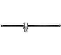 FACOM - Poignée Coulissante 1/2" - S.120A - Douille à Poignée en T - Longueur 275 mm - Frein de Maintien Tête pour Transformation en Clé en T ou L - Chromée Brillante - Robuste et Résistante
