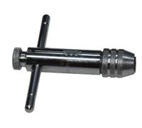 FACOM - Porte Outils à Cliquet - 830A.10 - Clé à Taraud M12 - Poignée Résistante en T - Tourne à Gauche - Finition en Acier Chromé - Convient à un Usage Professionnel