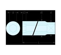 FACOM R.10EL 1/4-Tasse de long-12c 10 mm