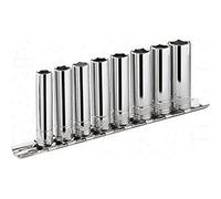 FACOM R40E Jeu de 8 Douilles 6 Pans, Argent