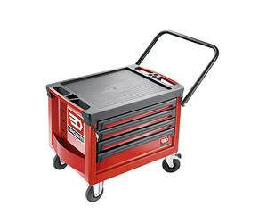 Facom ROLL.CR4M3A Coffre Roll M3 4 Tiroirs Rouge