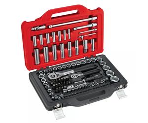 Facom RSL.151-EP100PB Jeu De Cliquets Et De Douilles De 100 Pièces Dans Coffret Twin Box - 1/4" + 1/2"