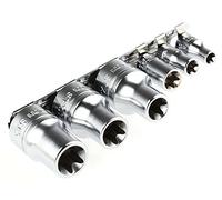 FACOM RSX.J6 Composition de 6 Douilles Torx, Argent