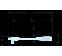 Facom - S.141A Power Bar lecteur 1/2 pouce