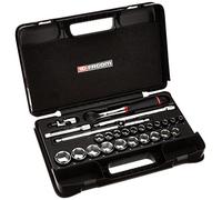 FACOM S.161-4P6 Coffret de douilles 6 Pans, Multicolore, 1/2", Set de 26 Pièces