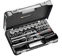 Coffret douilles 1/2" 6 pans métriques - 30 pièces - S.161-5P6 FACOM