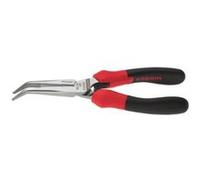 FACOM - Pince 1/2 RND Courts Fin 200mm - 183A.20CPEPB - Becs Coudés 40° - Coupe-Fil Latéral pour Fil de Cuivre et Acier Dur - Matériau Alliage d'Acier au Carbone - Manche Ergonomique Bimatière