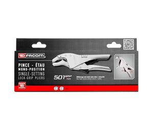 FACOM SC.501AMPG Pince Etau Déverrouillage Semi-Automatique, Gris, 60 mm