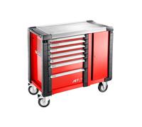 FACOM - Servante d'atelier rouge JET+ établis mobiles à 7 tiroirs - JET.T7M3PF