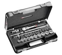 FACOM SL.161-4P6 - Coffret Douilles 1/2" 6 Pans Métriques - 26 Pièces
