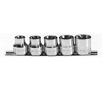 FACOM STX.40 Jeu de 5 Douilles Torx sur Rack, Multicolore, 1/2"