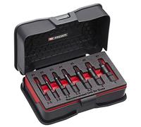 Facom SXE.J7MGRPPB Coffret De 7 Extracteurs De Vis Et Goujons Cassés - Dimensions Métriques De 2,5 Ã€ 9 Noir