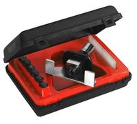 FACOM - Tensiomètre pour Courroie de Distribution - DM.16 - 6 Embouts Interchangeables - Calibre et Cale de Vérification - Outil de Réglage - Coffret Robuste - Outillage à Main